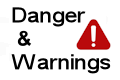 Port Kembla Danger and Warnings